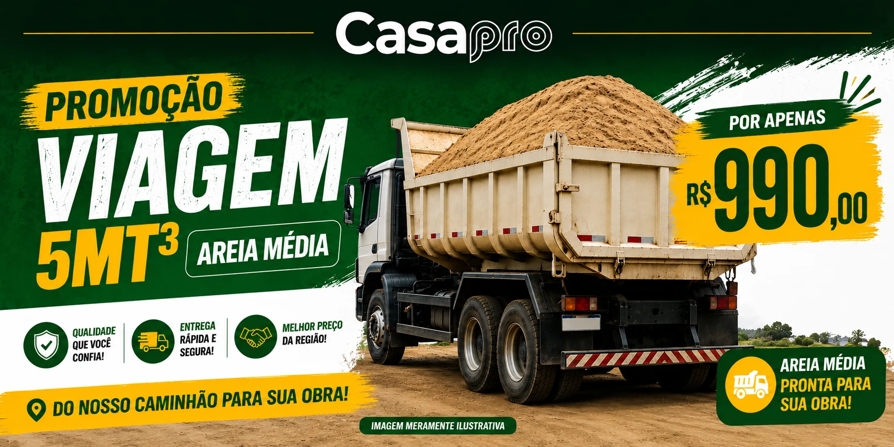 AREIA PARA TODAS AS OBRAS